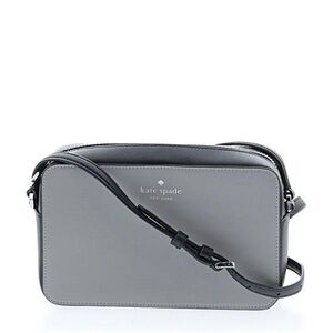 Kate Spade Black and Gray Messenger Bag